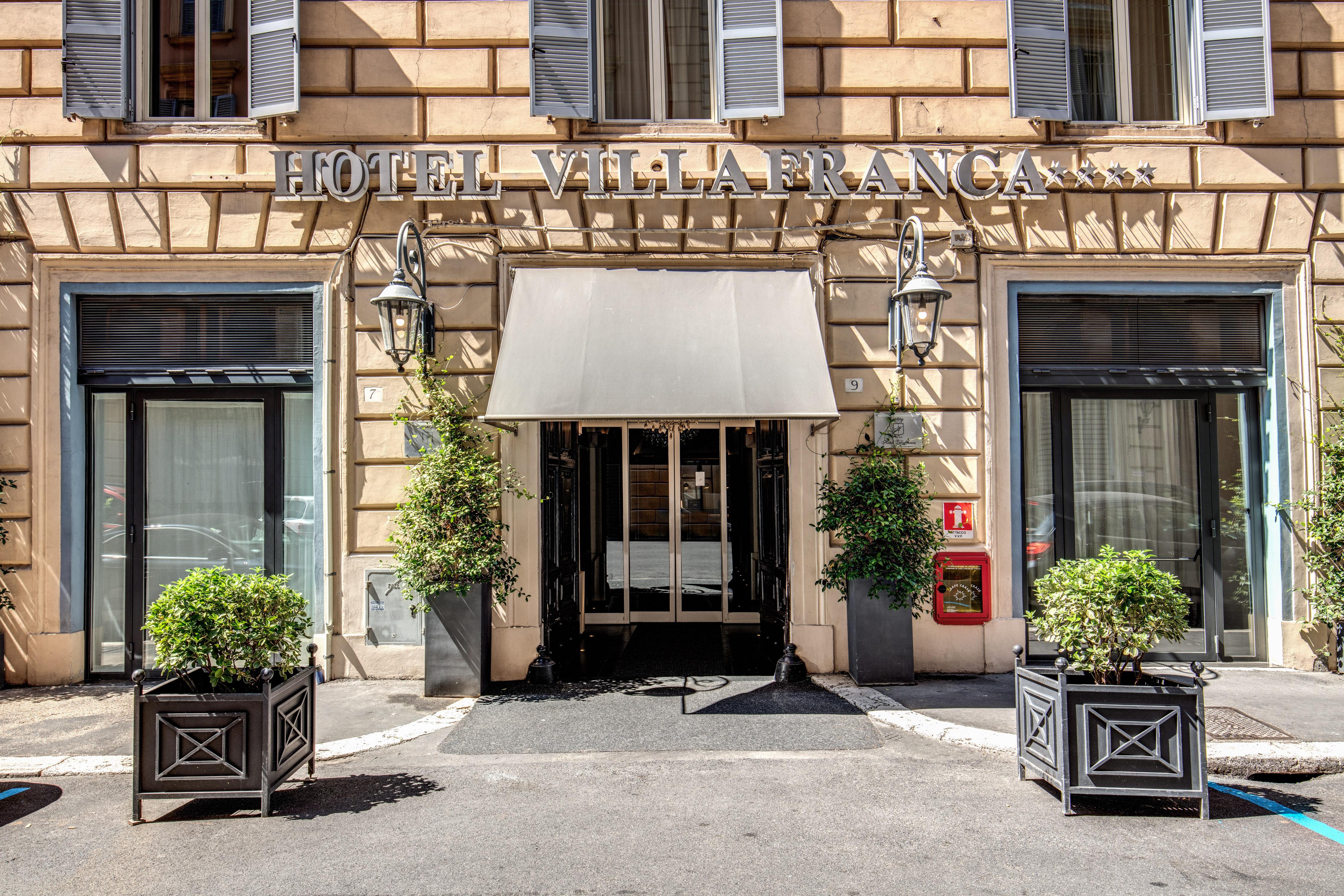 Hotel Villafranca Roma Dış mekan fotoğraf